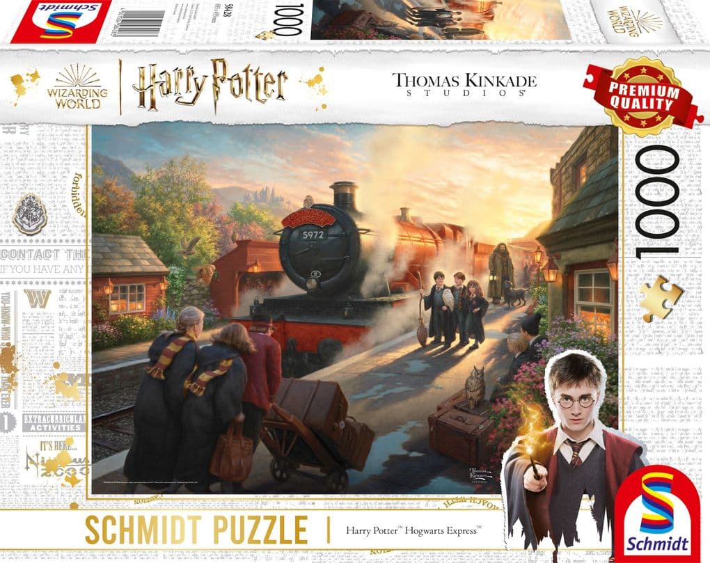 Schmidt Spiele - Thomas Kinkade - Harry Potter Hogwarts Express, 1.000 Teile