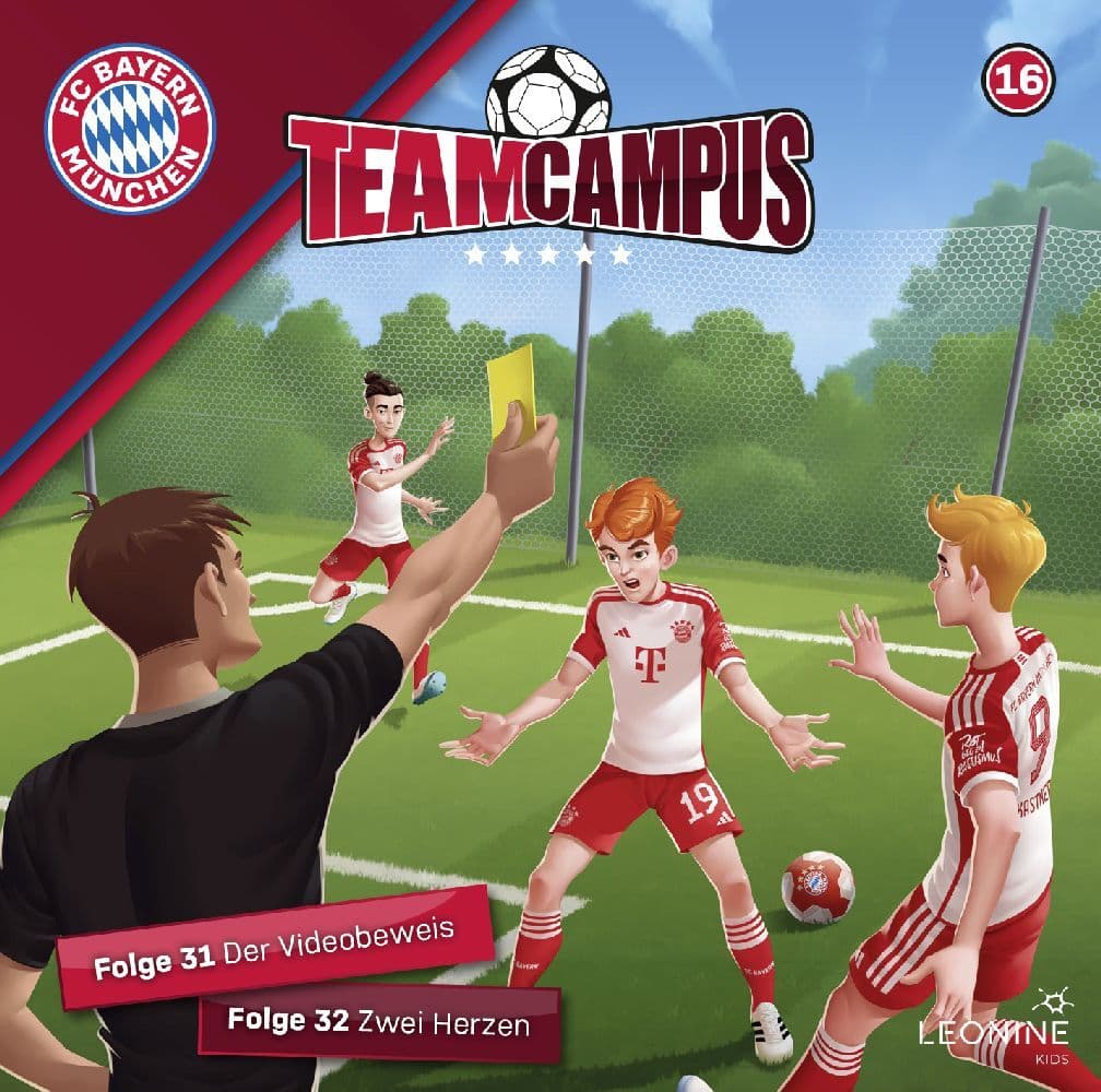 FC Bayern Team Campus (Fußball).Tl.16,1 Audio-CD