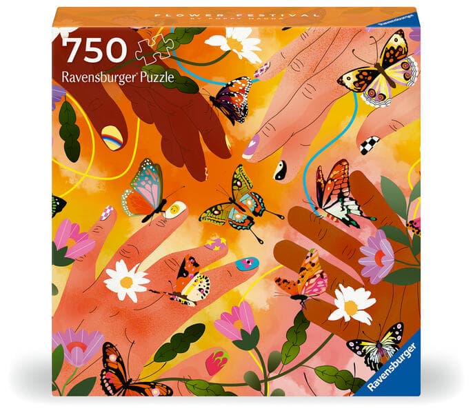 Erwachsenenpuzzle 750 Teile Art&Soul Collection - Flower Festival