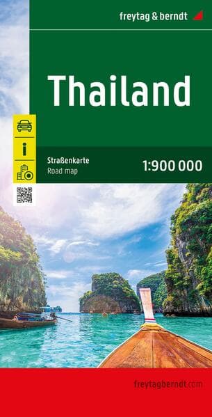 freytag & berndt Straßenkarte Thailand 1:900.000