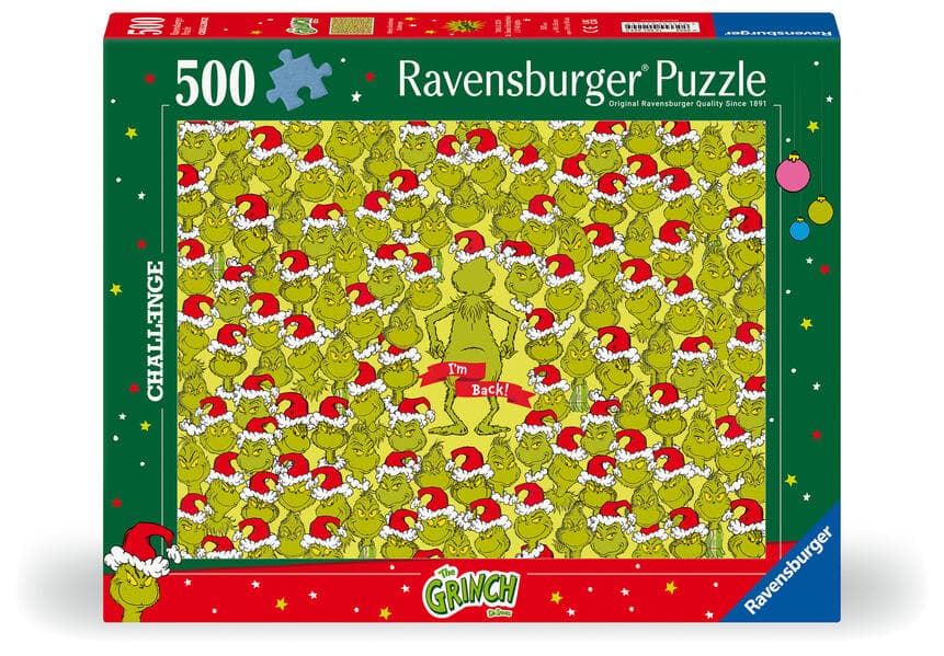 Erwachsenenpuzzle 500 Teile - The Grinch - Fröhliche Grinchmas Challenge