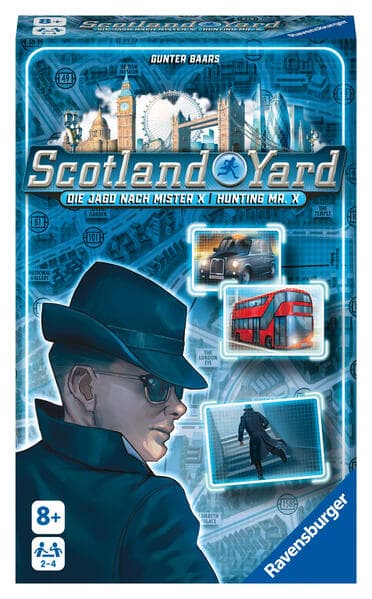 Scotland Yard - Reisespiel ab 8 Jahre