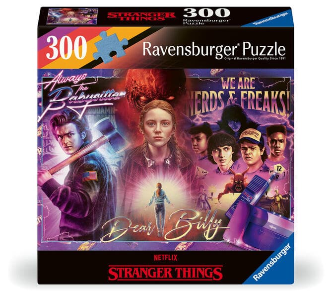 Erwachsenenpuzzle 300 Teile - Stranger Things - Dear Billy
