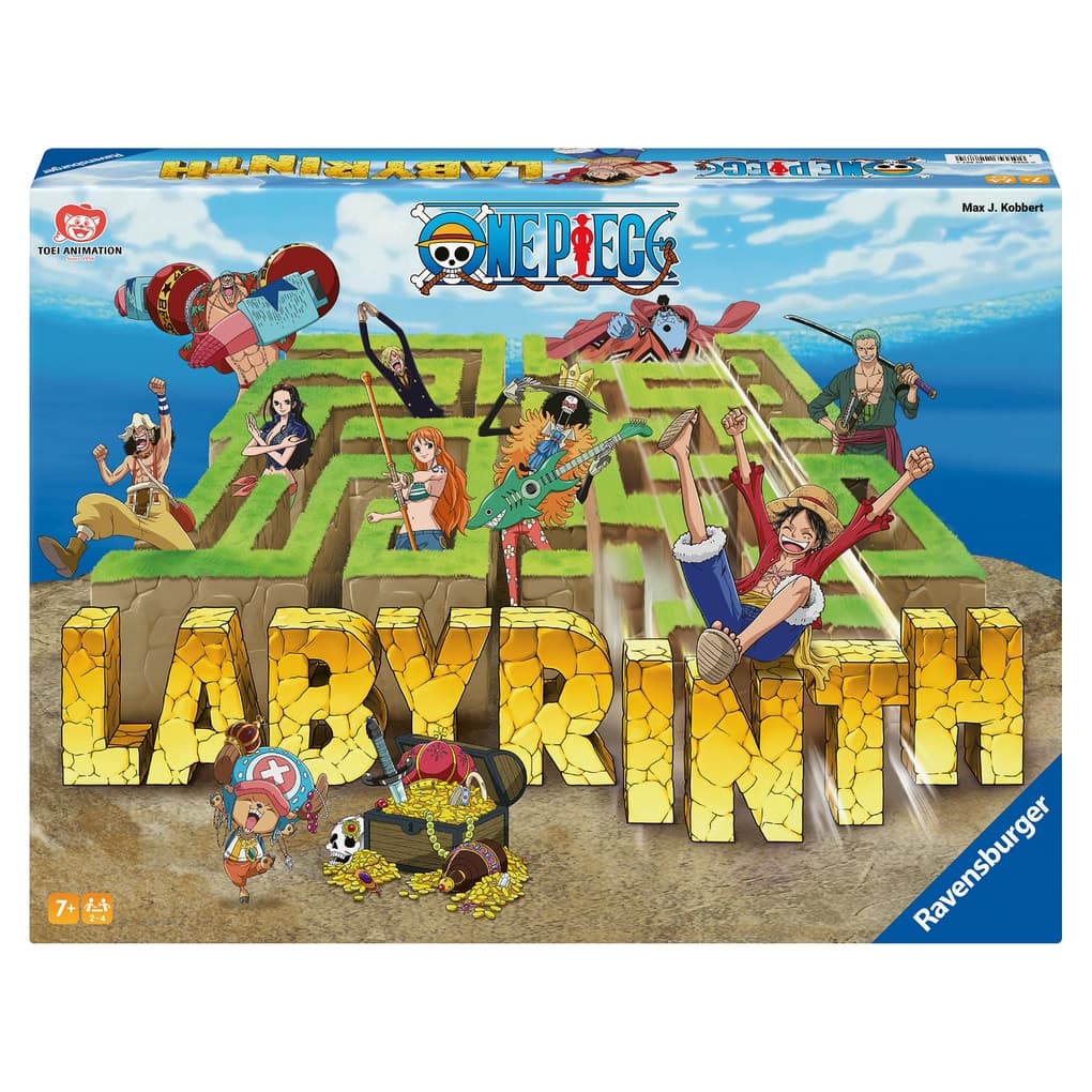 One Piece Labyrinth - Gesellschaftsspiel & Brettspiel ab 7 Jahre