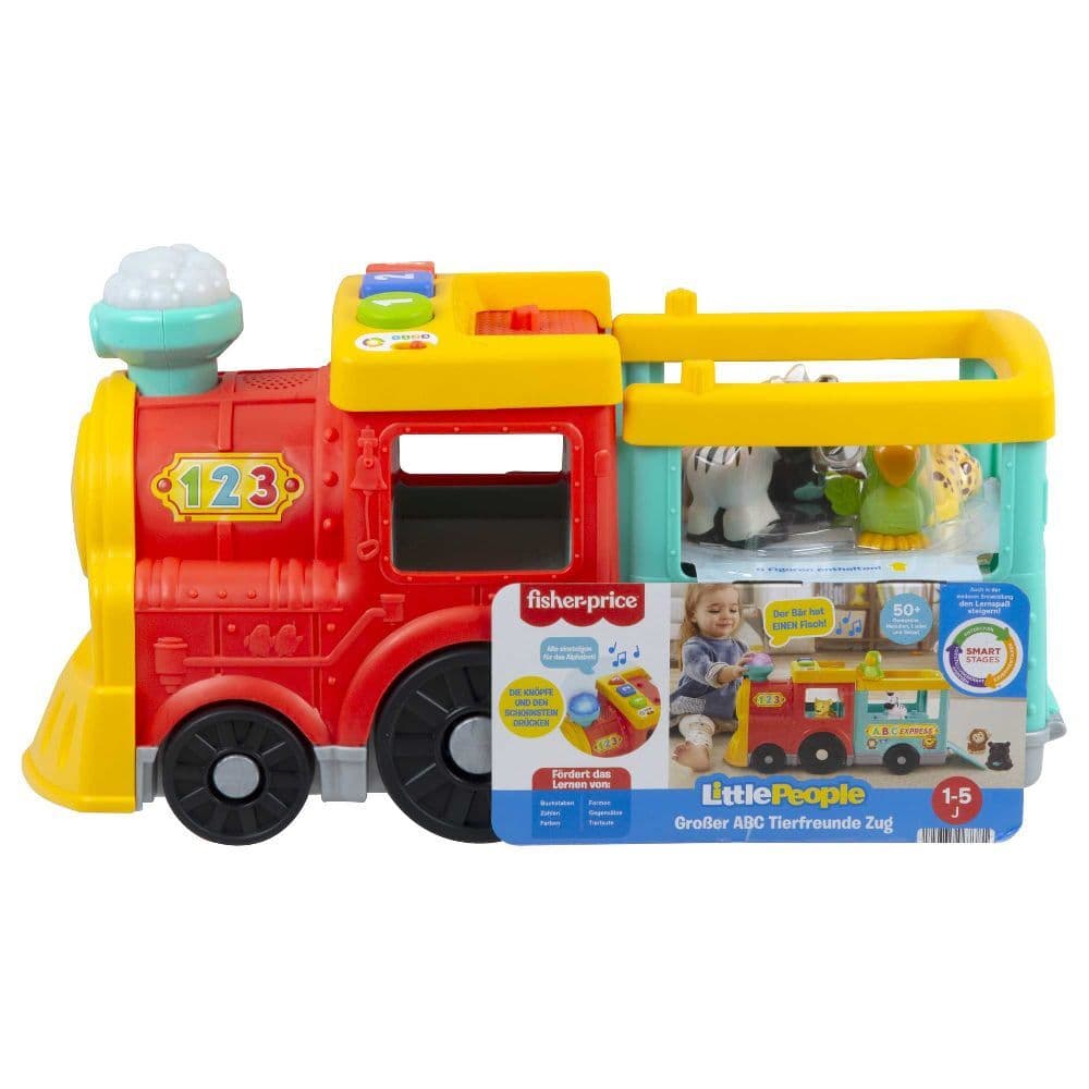 Fisher Price - Little People ABC Zug inkl. Tierfreunde Figuren