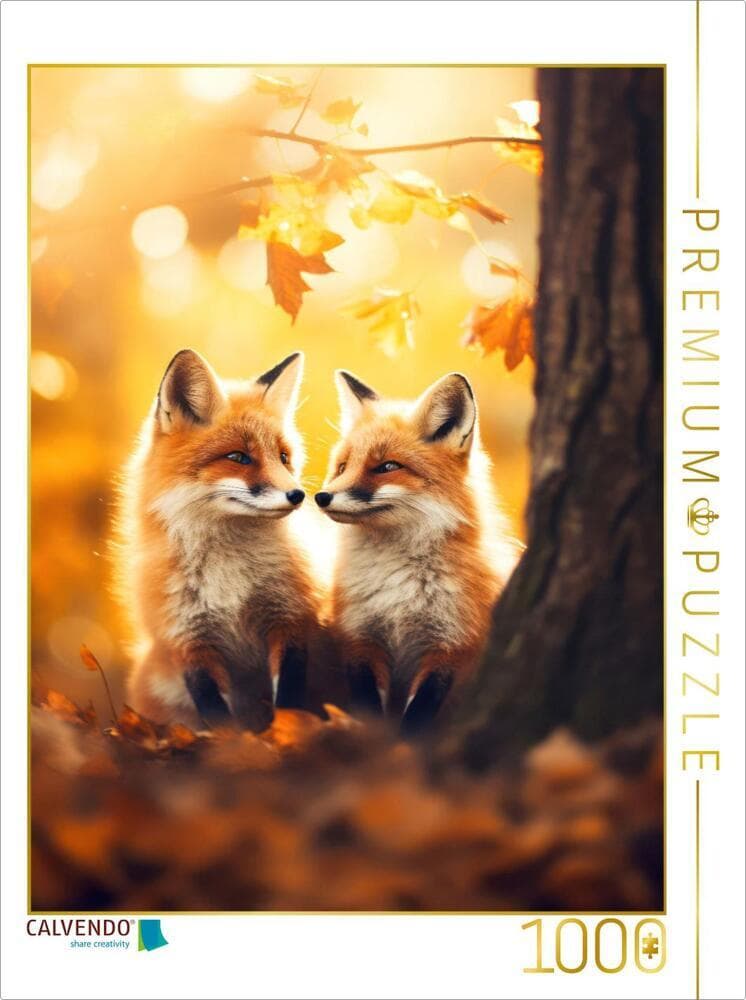 CALVENDO Puzzle Herbstliebe | 1000 Teile Lege-Größe 64x48cm Foto-Puzzle für glückliche Stunden