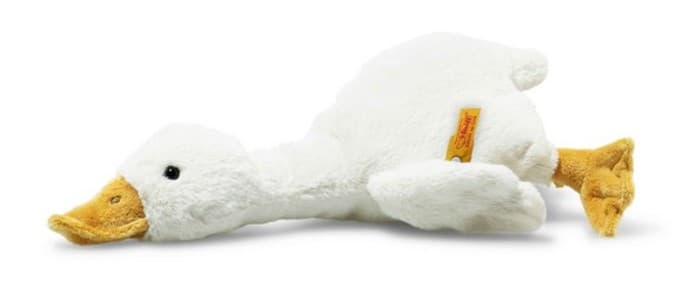 Steiff 075490 - Gans Gilda, weiß, Plüschtier, 26 cm