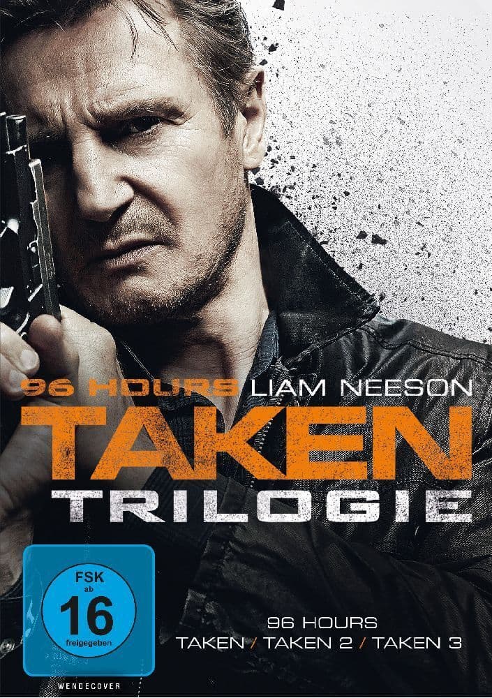 96 Hours - Taken 1-3 DVD-Box