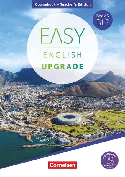 Easy English Upgrade - Book 6: B1.2 - Allgemeine Ausgabe - Teacher's Edition - Coursebook inkl. PagePlayer-App -