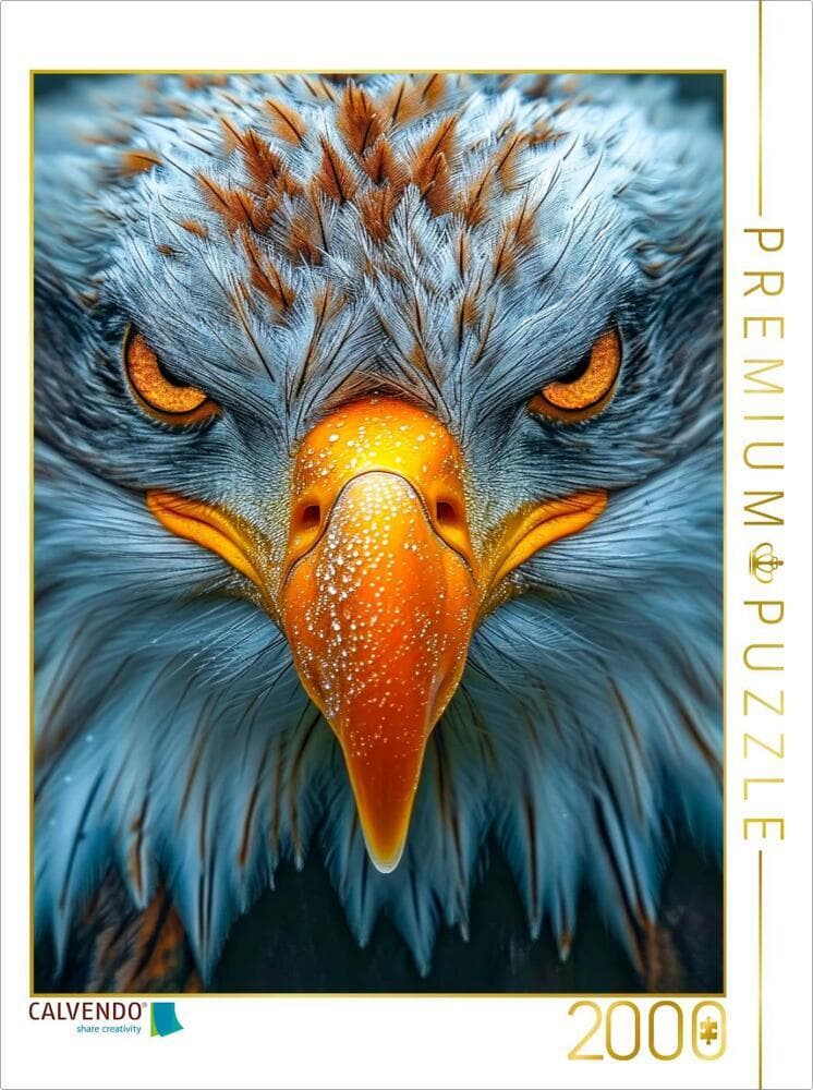 CALVENDO Puzzle Adler | 2000 Teile Lege-Größe 90x67cm Foto-Puzzle für glückliche Stunden