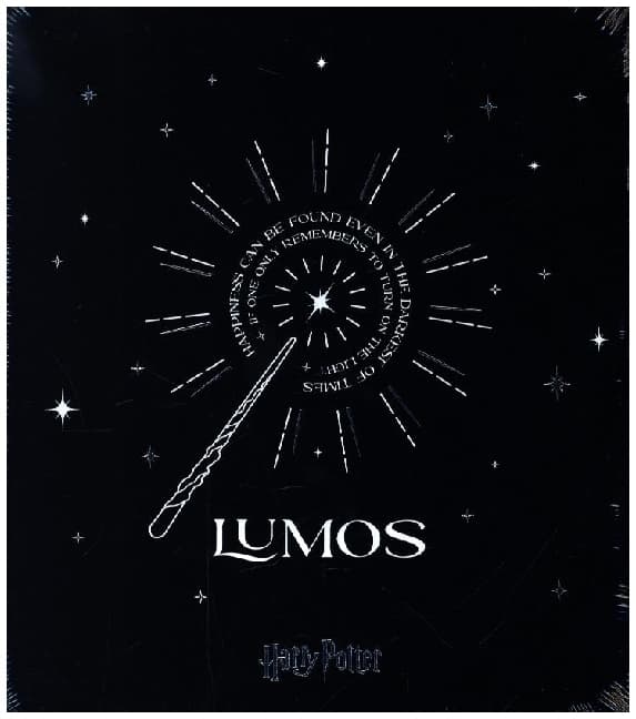 Moleskine Harry Potter Lumos, Thematisches Bundle, limitierte Ausgabe, L/A5, Liniert, Fester Einband, Kaweco, Gelroller, Geschenkbox