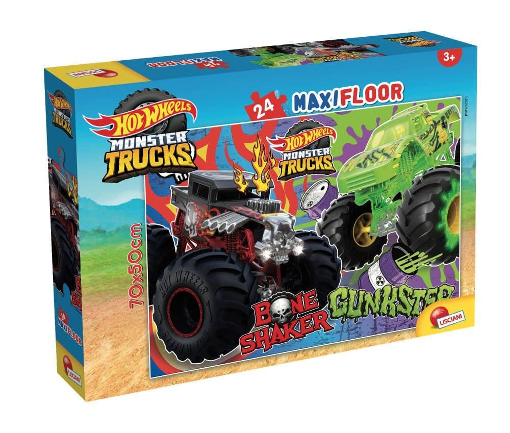 HOT WHEELS PUZZLE MAXIFLOOR 24