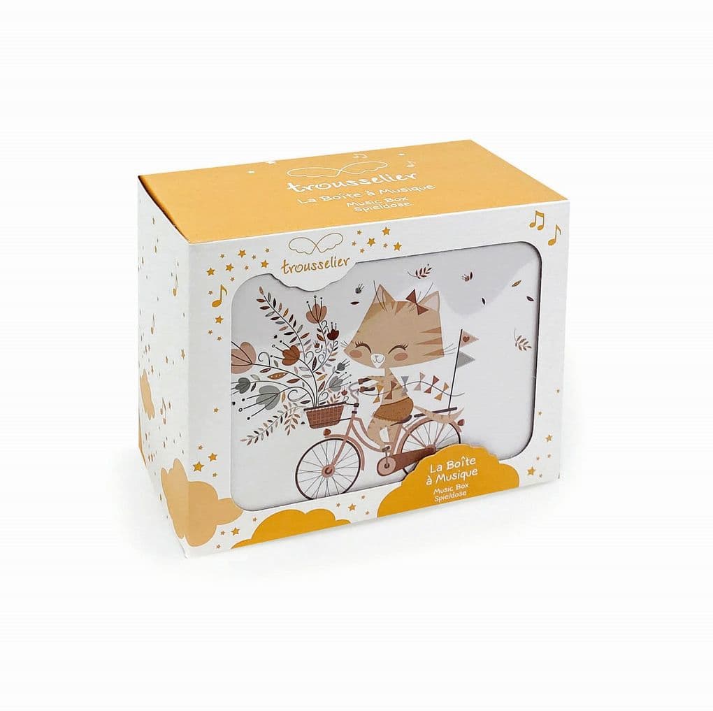 Trousselier - Schmuckkästchen mit Musik, Katze
