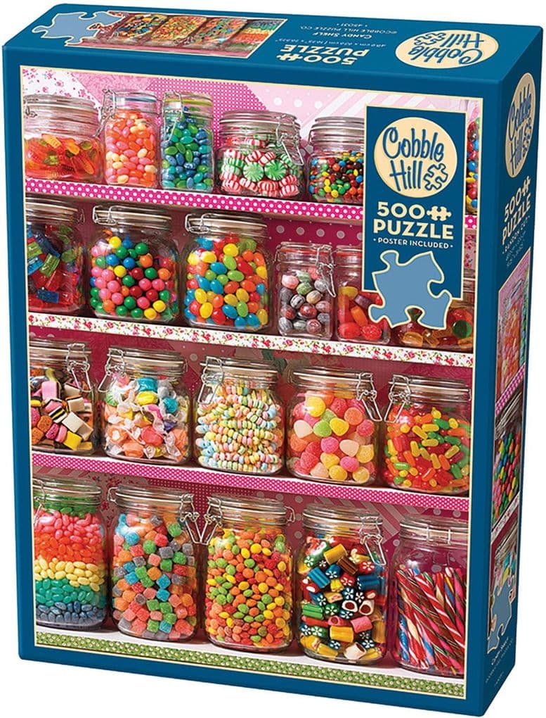 Süssigkeitenregal 500 Teile