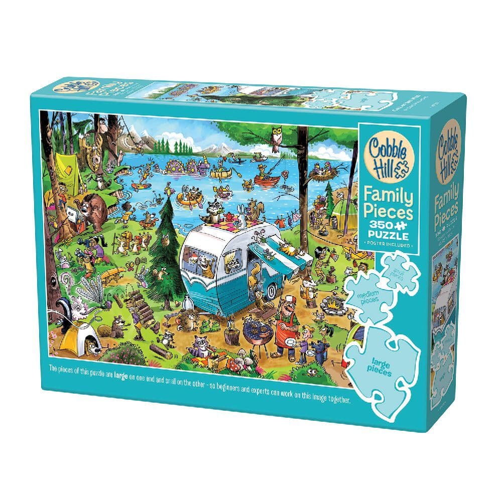 Verrückter Campingausflug 350 Teile