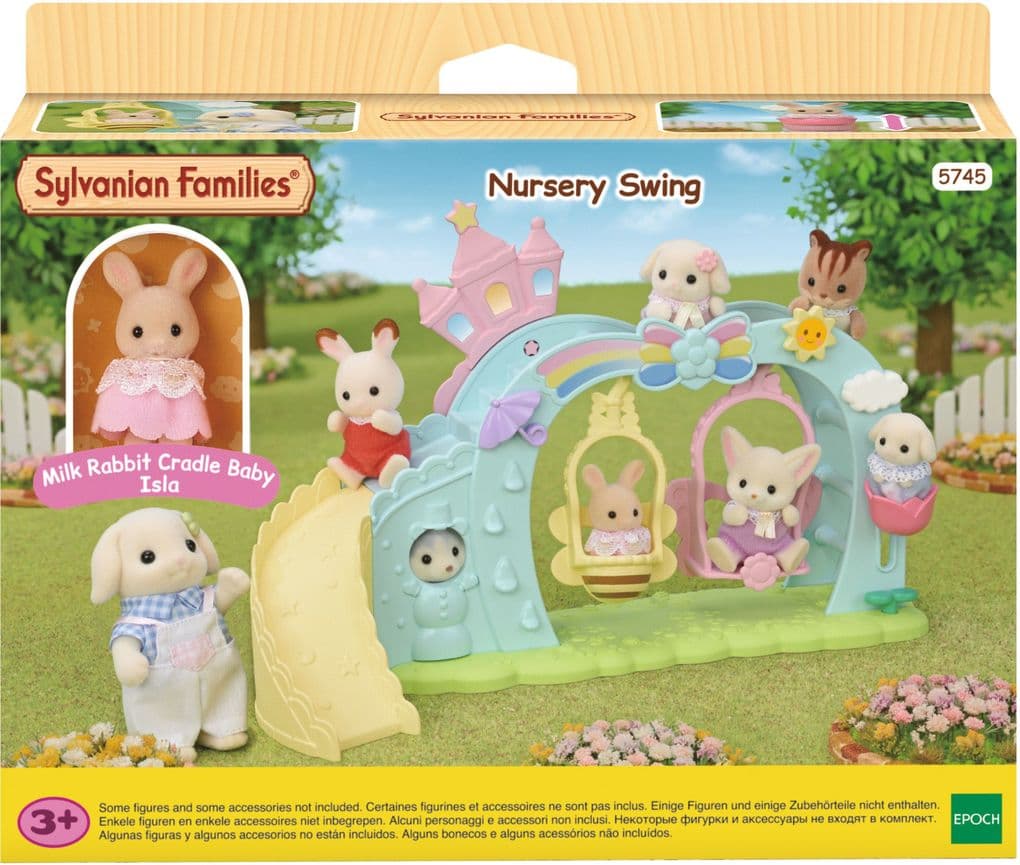 Sylvanian Families - Erlebniskindergarten Schaukel mit Figur