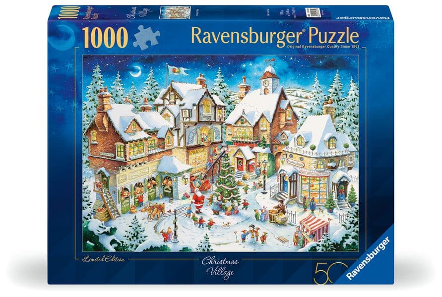 Erwachsenenpuzzle 1000 Teile - Weihnachtsdorf
