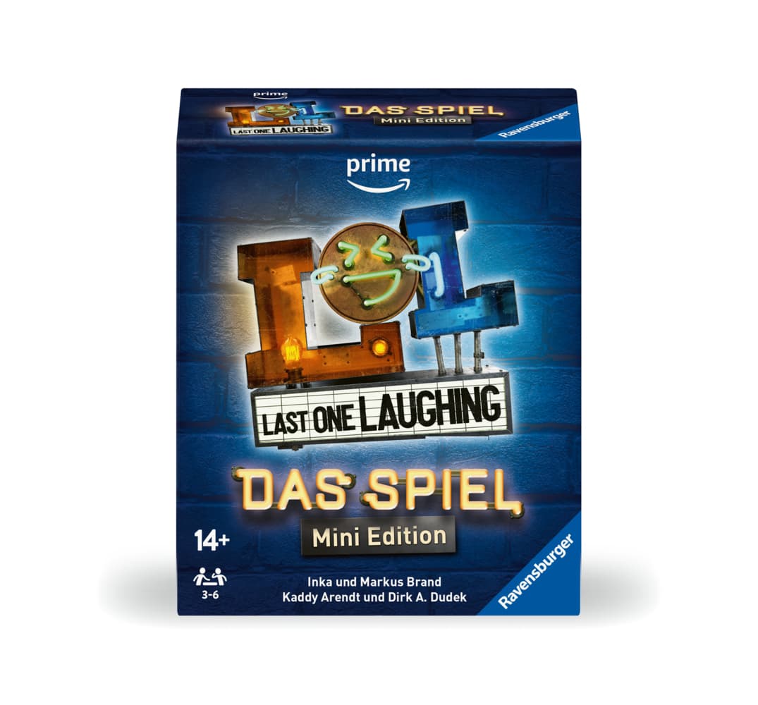 Last One Laughing - Das Spiel - Mini Edition - Kartenspiel ab 14 Jahre