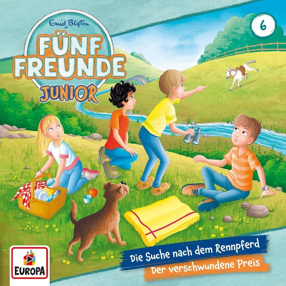 Fünf Freunde JUNIOR - Die Suche nach dem Rennpferd/Der verschwundene Preis,1 Audio-CD