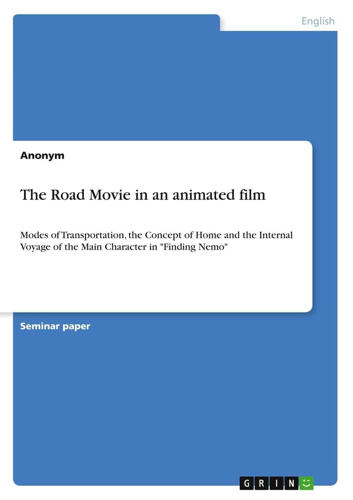 The Road Movie in an animated film