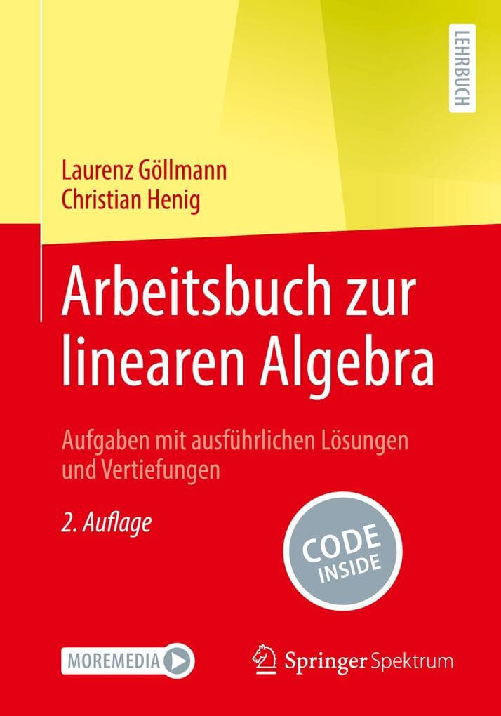 Arbeitsbuch zur linearen Algebra