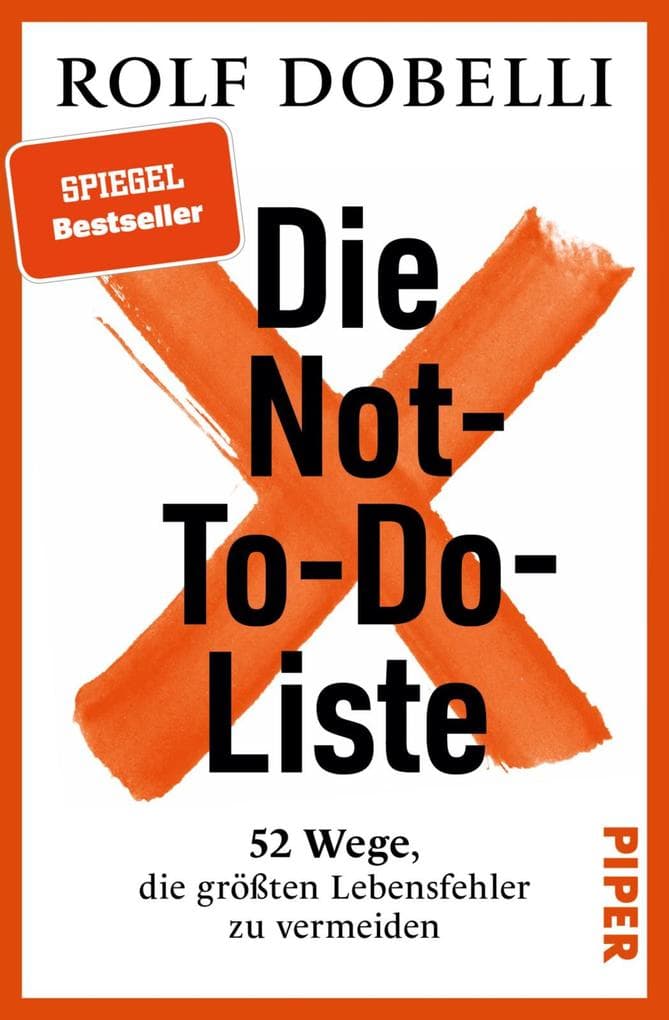 Die Not-To-Do-Liste