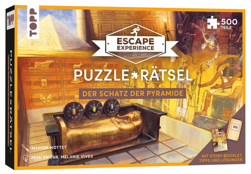 Escape Experience - Puzzle-Rätsel - Der Schatz der Pyramide