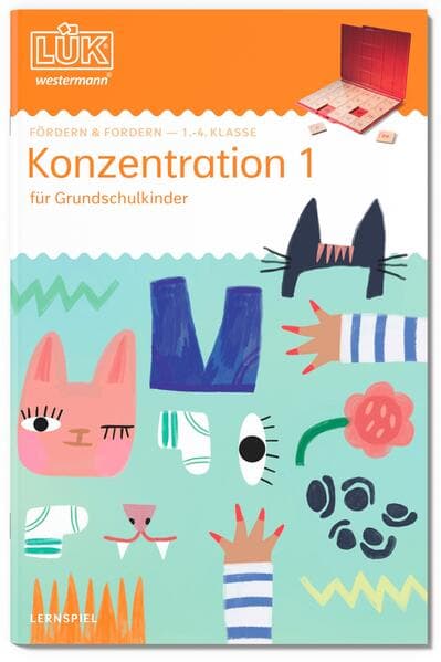 LÜK - 1./2./3./4. Klasse - Fördern & Fordern Konzentration 1