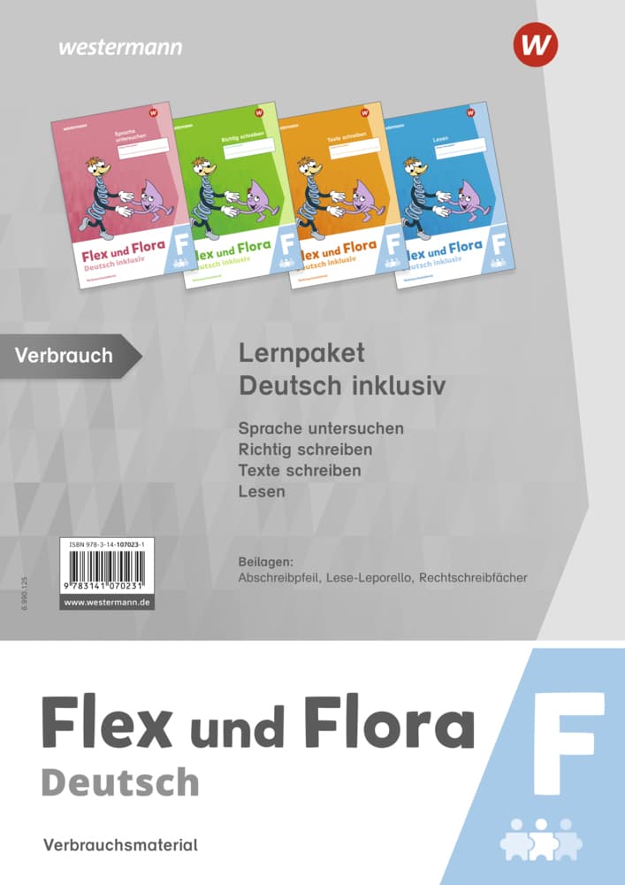 Flex und Flora - Deutsch inklusiv. Lernpaket Deutsch inklusiv F