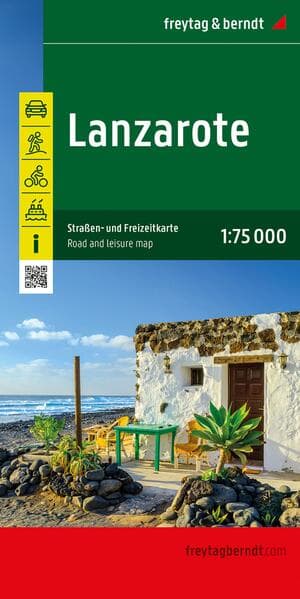 freytag & berndt Straßenkarte Lanzarote 1:150.000