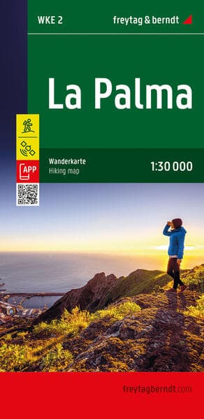 freytag & berndt Wanderkarte WKE 2 La Palma 1:30.000