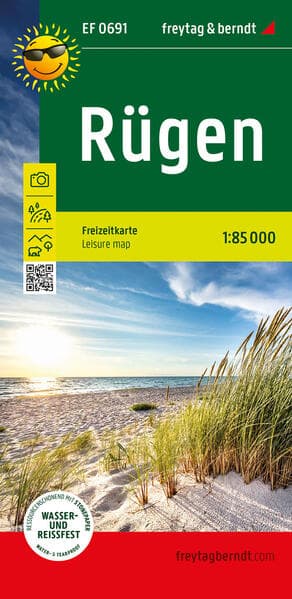 freytag & berndt Freizeitkarte Rügen 1:85.000