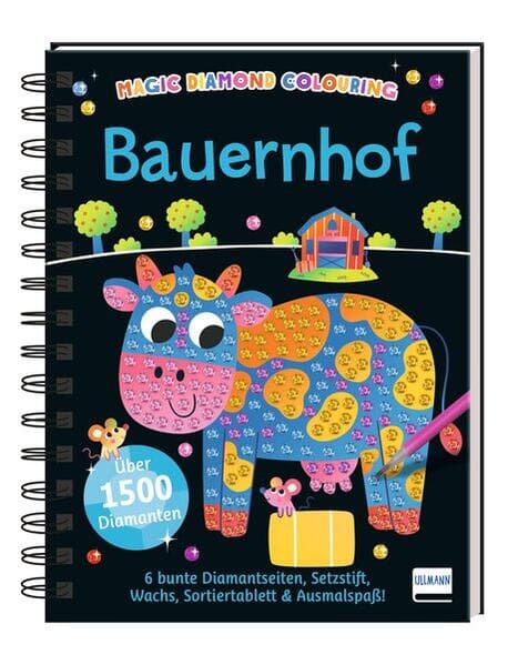 Magic Diamond Colouring - Bauernhof