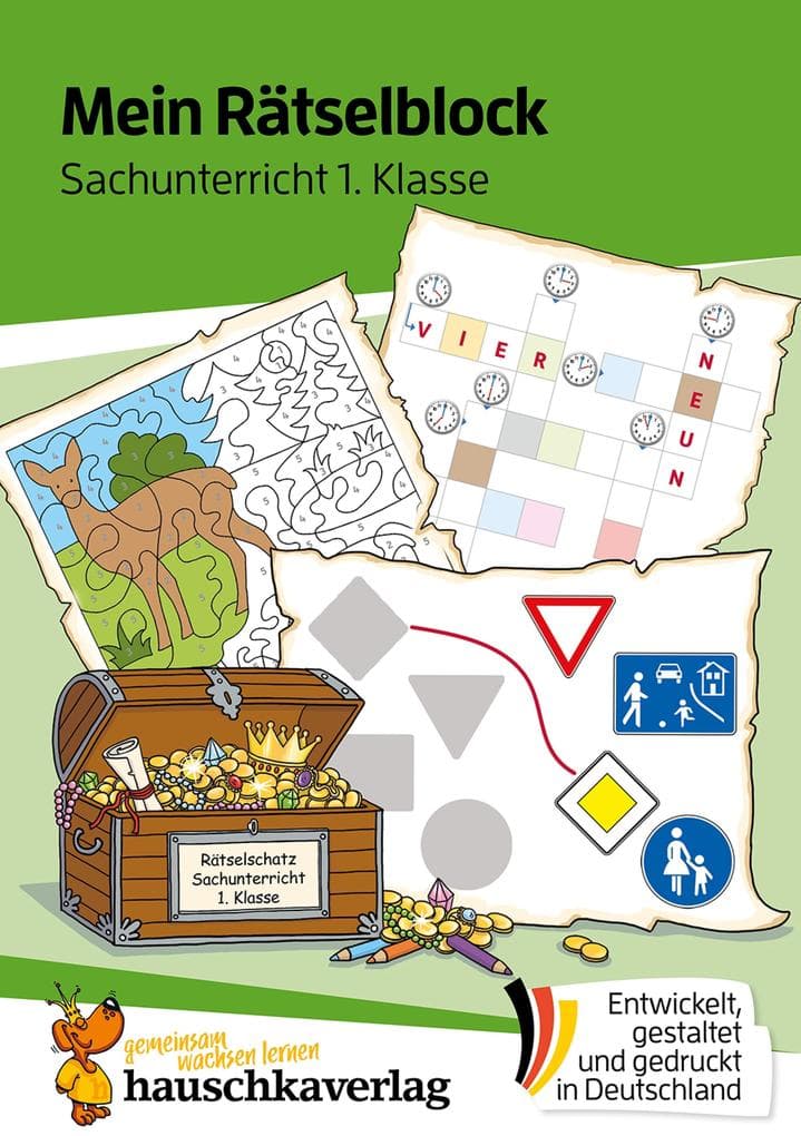 Mein Rätselblock Sachunterricht 1. Klasse