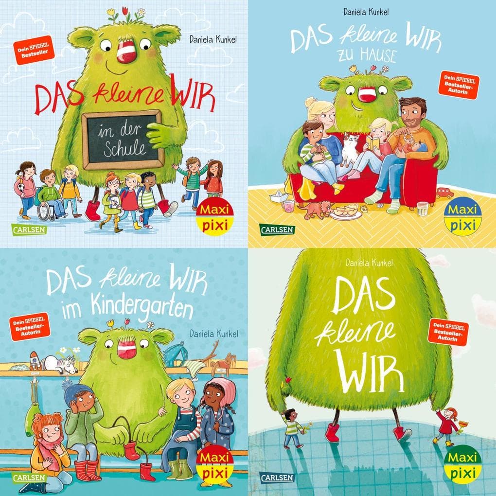 Maxi-Pixi-4er-Set 114: Gemeinsam stark mit dem kleinen WIR (4x1 Exemplar)