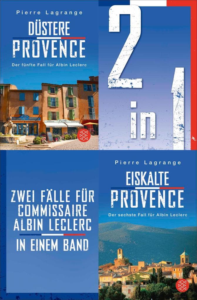 Düstere Provence / Eiskalte Provence - Zwei Fälle für Commissaire Albin Leclerc in einem Band