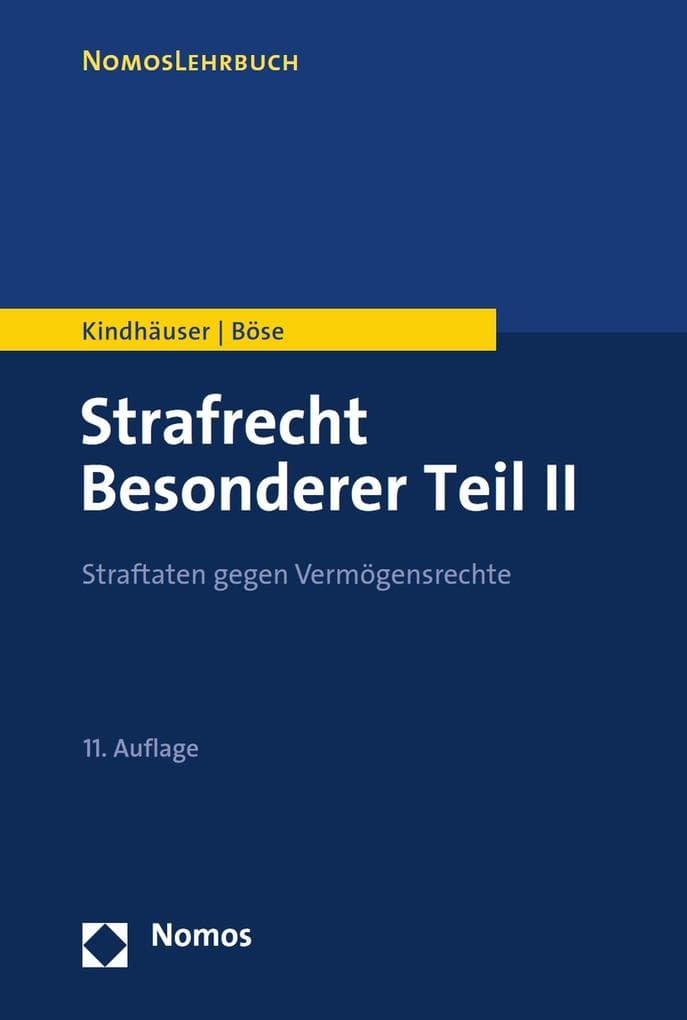 Strafrecht Besonderer Teil II