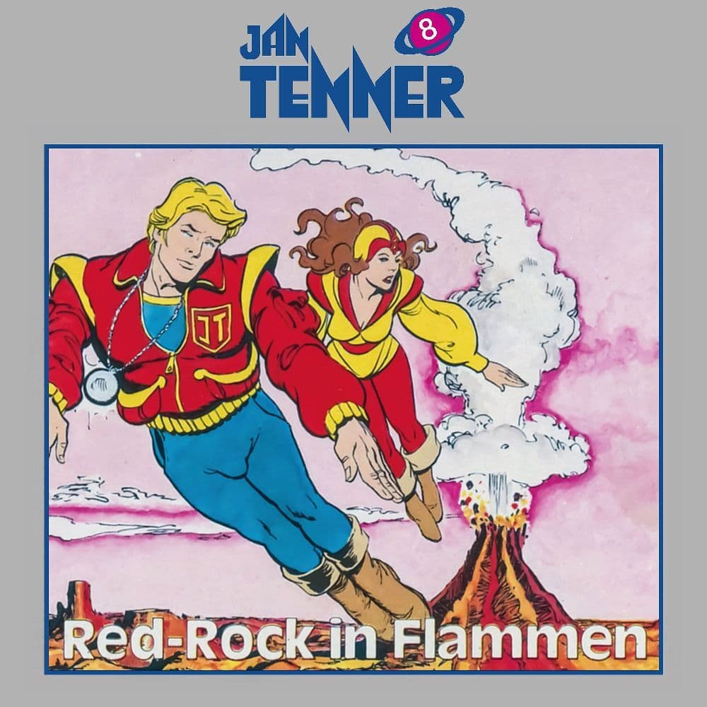 Jan Tenner Classics - Red-Rock in Flammen,1 Audio-CD