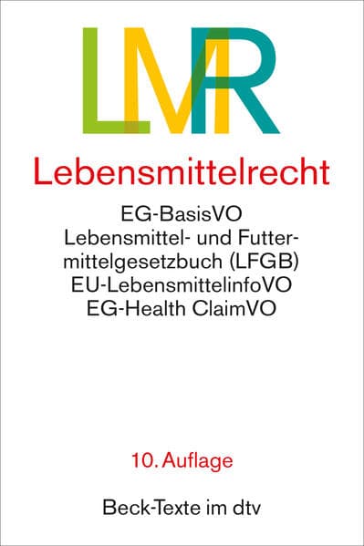 Lebensmittelrecht. LMR