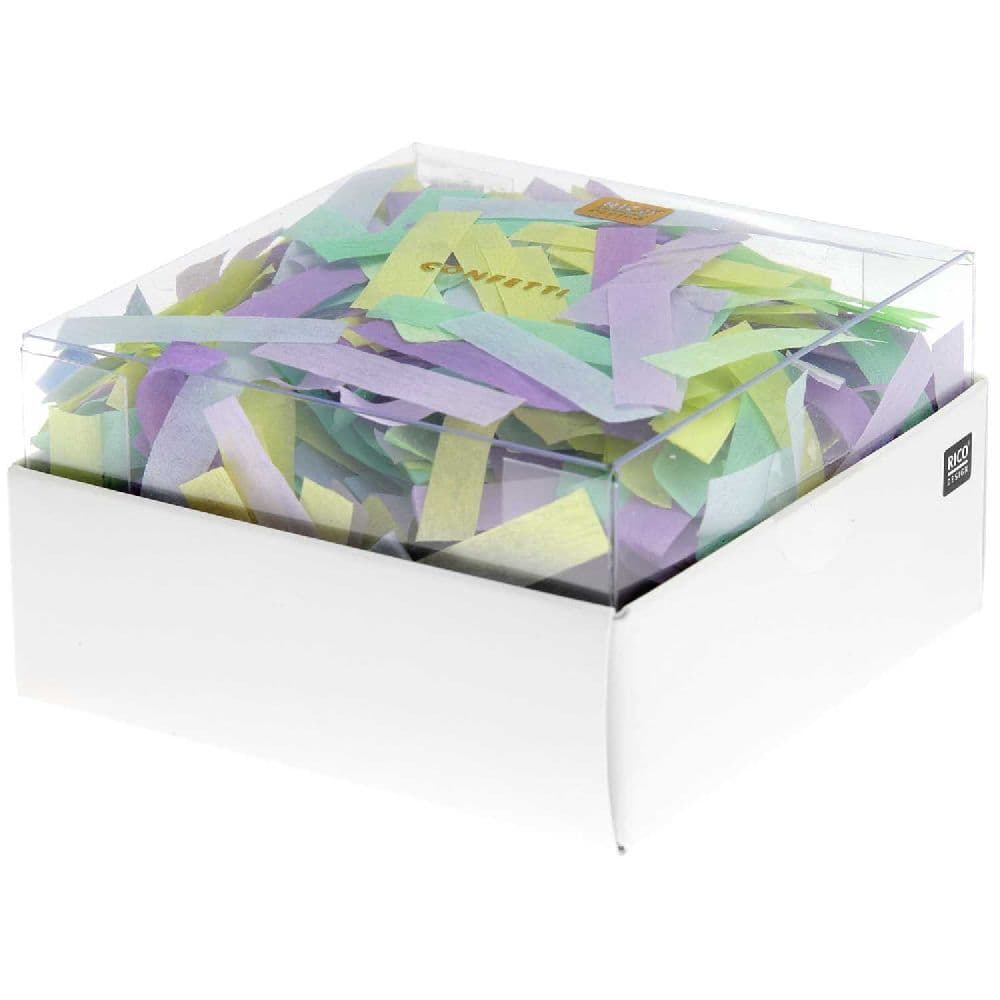 Krepp Konfetti, Ozean Mix, 15g, FSC MIX, 7 x 35 mm, 25g/m²