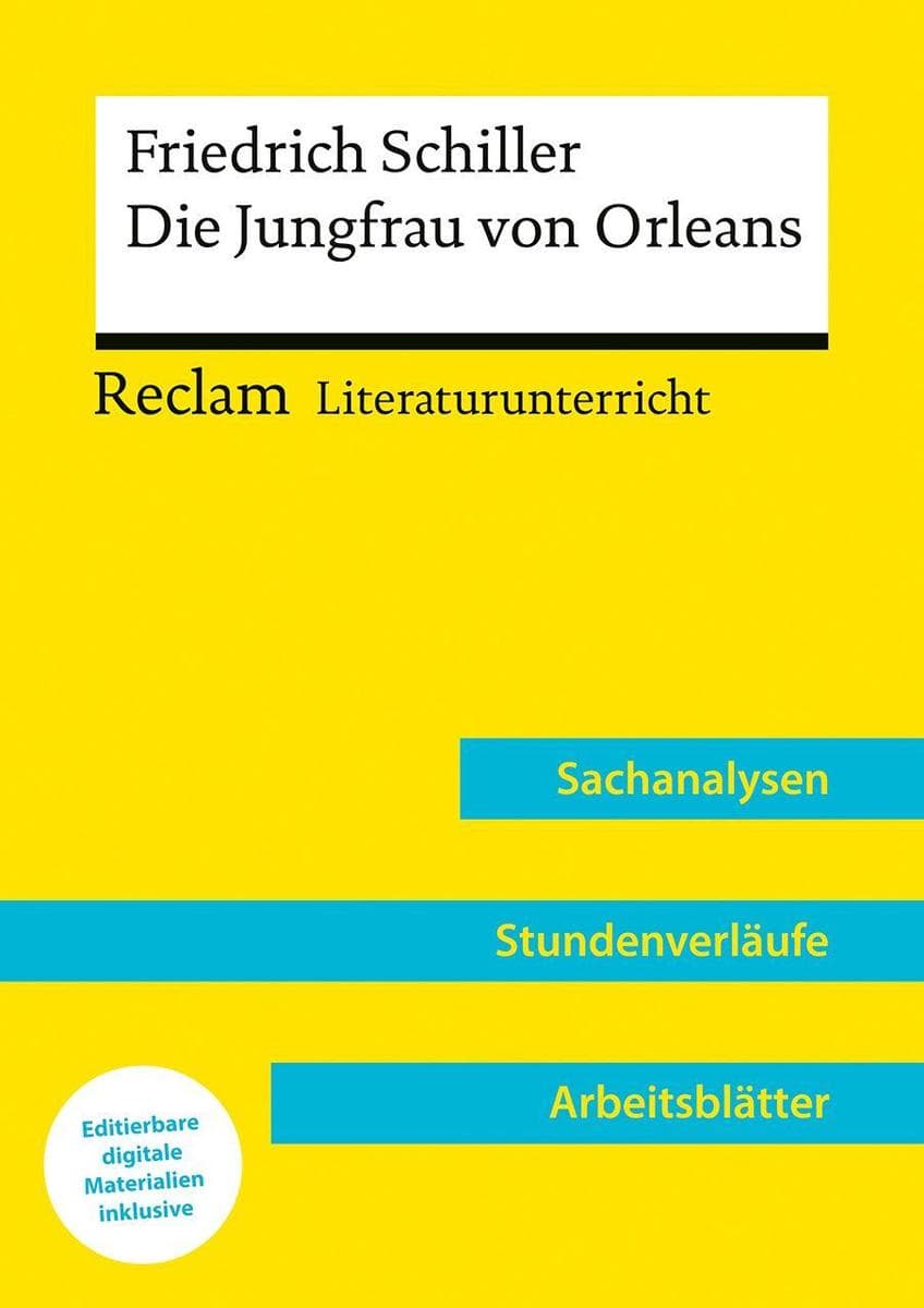 Friedrich Schiller: Die Jungfrau von Orleans (Lehrerband)