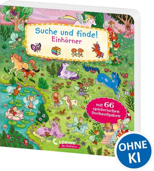 Suche und finde! Einhörner