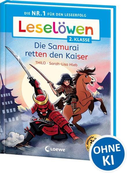 Leselöwen 2. Klasse - Die Samurai retten den Kaiser