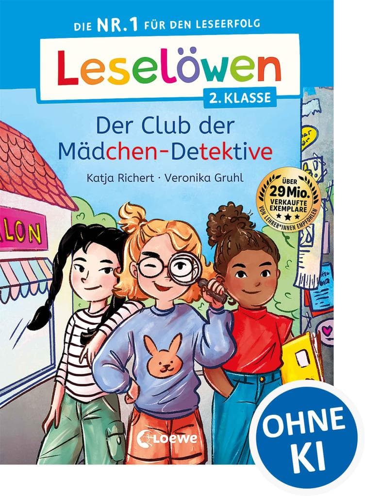 Leselöwen 2. Klasse - Der Club der Mädchen-Detektive