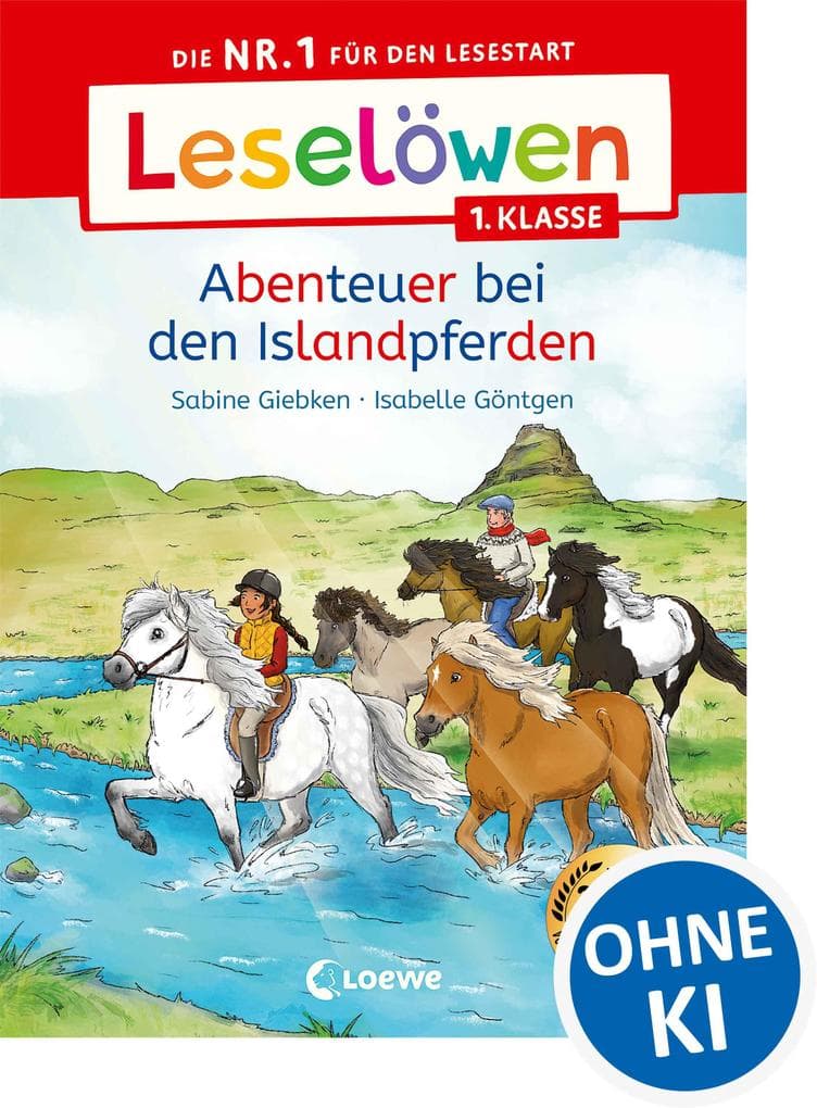 Leselöwen 1. Klasse - Abenteuer bei den Islandpferden