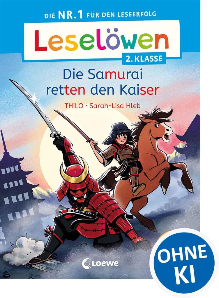 Leselöwen 2. Klasse - Die Samurai retten den Kaiser