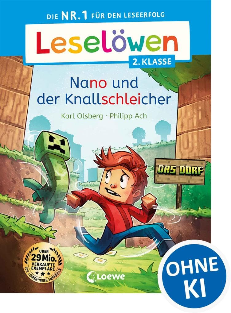 Leselöwen 2. Klasse - Nano und der Knallschleicher
