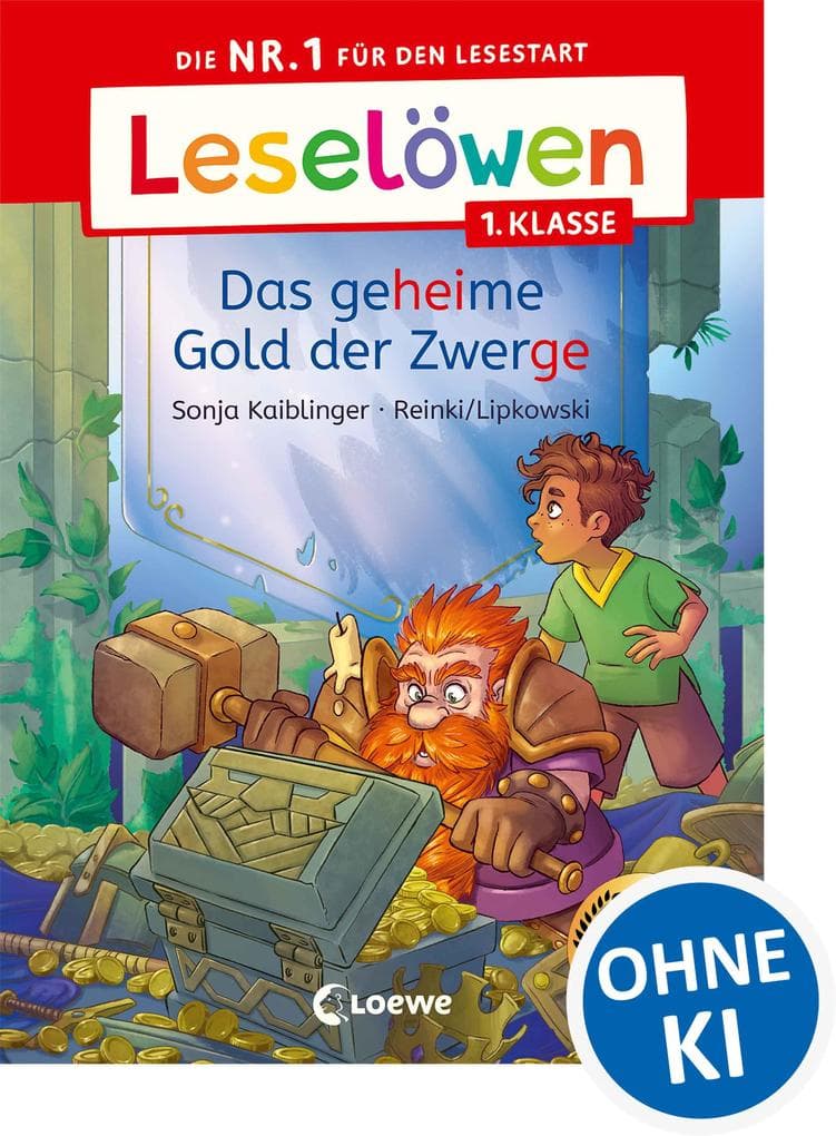 Leselöwen 1. Klasse - Das geheime Gold der Zwerge