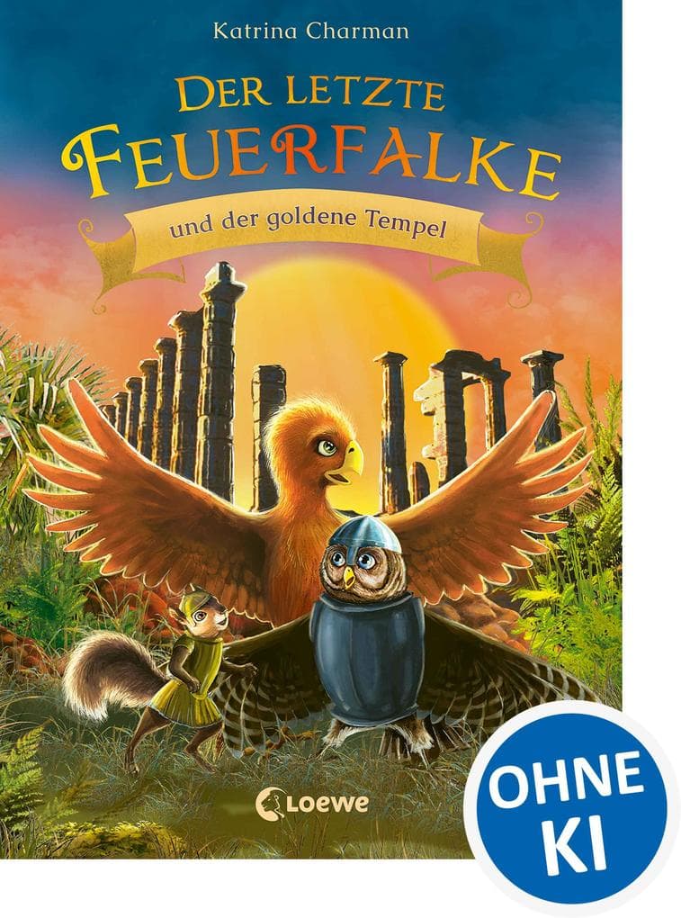 Der letzte Feuerfalke und der goldene Tempel (Band 9)