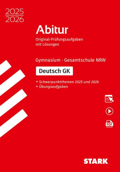 STARK Deutsch GK - Abitur 2025/2026 NRW - Prüfungsvorbereitung